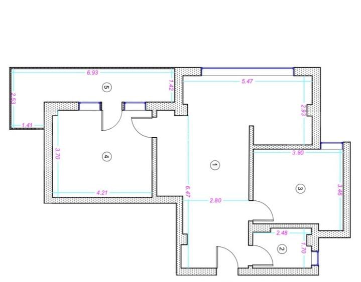 Apartament 3 camere, 66 mp, terasa, zona Donath - 6