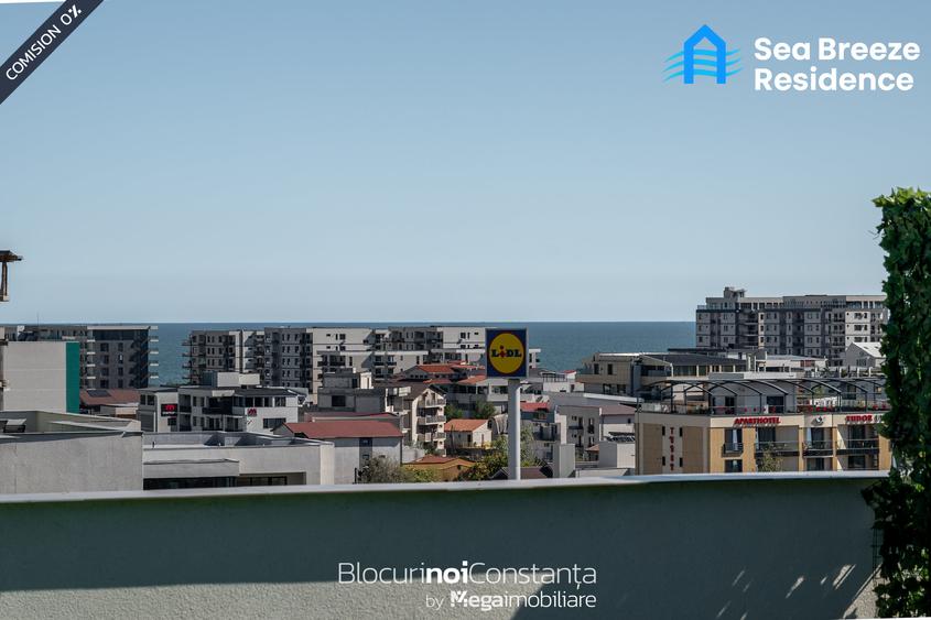 ✅Penthouse mobilat și utilat · terasă 110mp | zona Lidl, Mamaia Nord