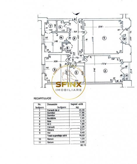 3 camere birou/ Burebista/ Piata Alba Iulia/ Decebal/ nemobilat/ centrala - 6