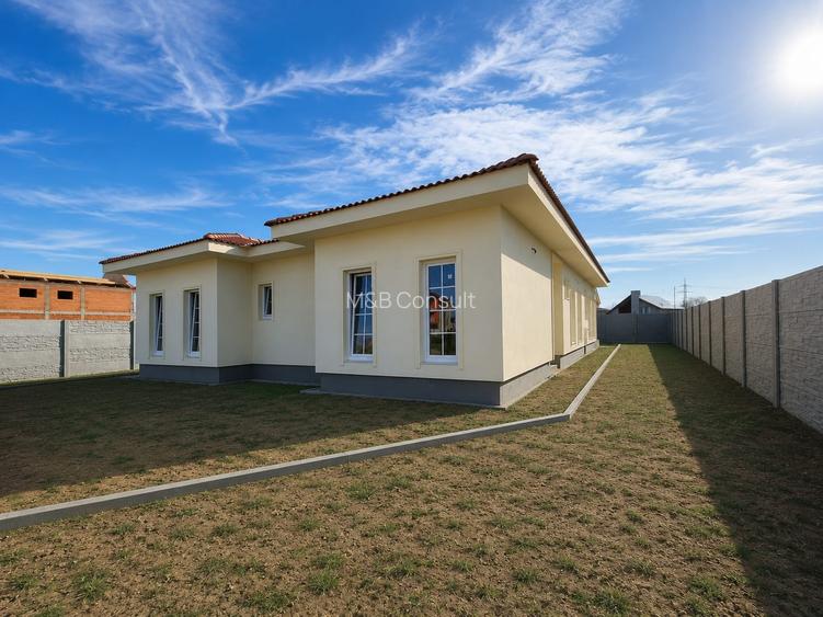 Casă tip duplex-pe parter, la 1 km de Timișoara | 2 dormitoare | Teren 300 mp