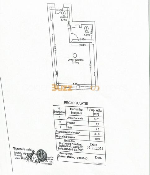 Studio Dublu 40mp utili  Pipera