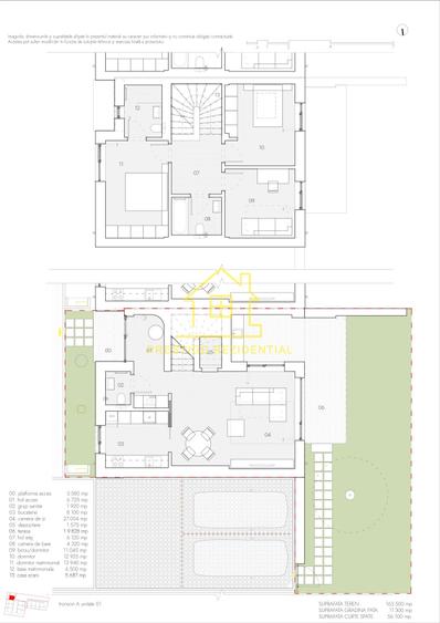 Vila A1 Modernă cu Finisaje Premium – Zona Titan-Pallady_P+1