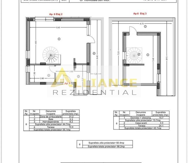 Apartament 2 camere tip Duplex 10 min Metrou Berceni