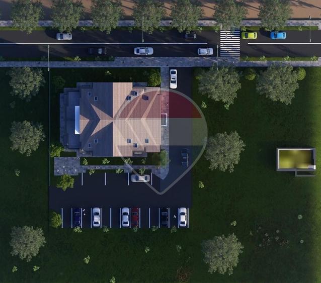 Teren + proiect autorizat aparthotel/rezidențial Tractorul
