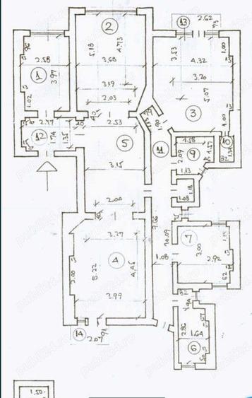 Apartament -5 camere -decomandat-Zona Mosilor