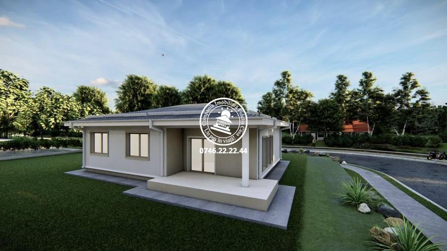 Casa parter 450mp de teren de vanzare in Valea Adanca
