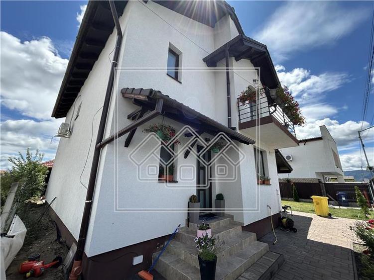 Casa individuala, 120 mp utili + 750 mp teren - mobilata, utilata -