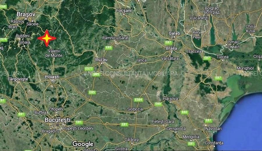 Vanzare 3050 mp teren intravilan in Cheia Prahova cu priveliste superba spre mun - 6