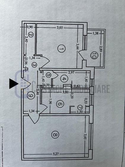 Închiriere apartament 2 camere – Parcul Lumea Copiilor (Str. Pridvorului)