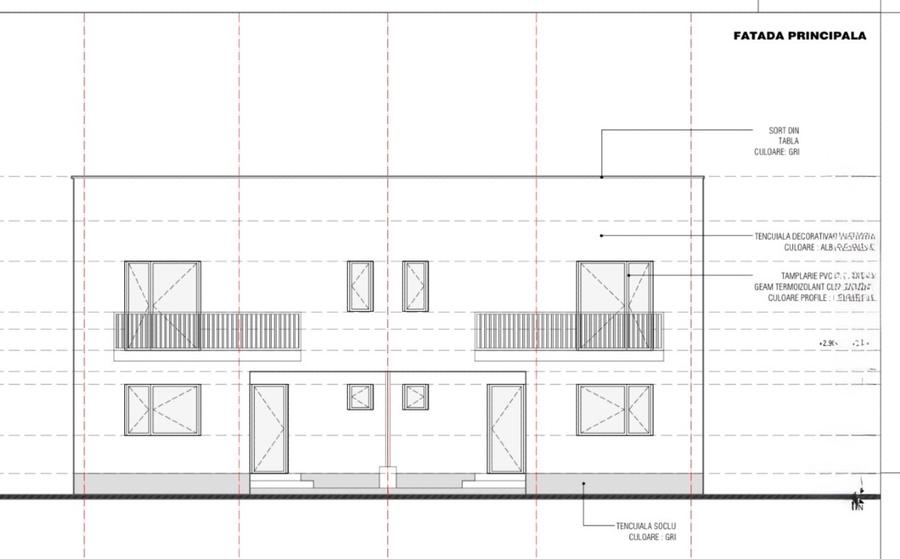 Vand teren intravilan cu autorizație de construire P+1 , Cornetu