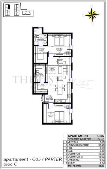 IANCU NICOLAE | APARTAMENT 3 CAMERE DE VANZARE | TVA deductibil