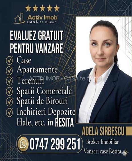 Resita,Casa DUPLEX Central, P+1+Ms.,2 Garaje, Comision ZERO Cumparator - 18