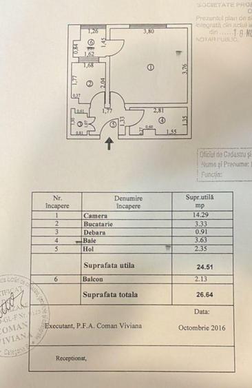 EXCLUSIVITATE! Oportunitate excelentă: Apartament cu 1 cameră în Mazepa 1, etaj
