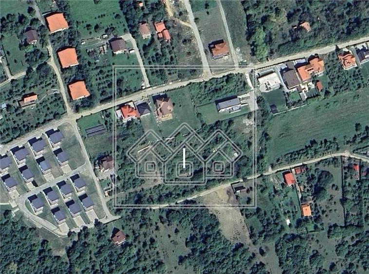 Teren intravilan in Cisnadioara - 1409 mp - Puz aprobat