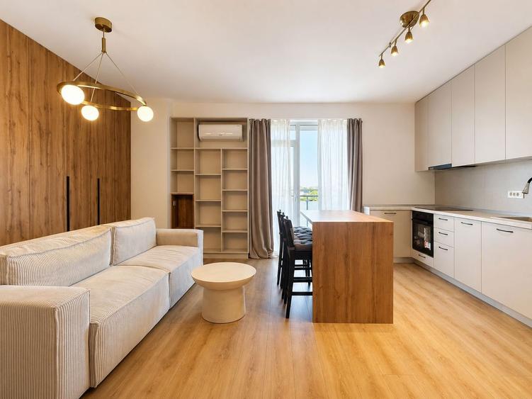 Apartament modern cu 2 camere, 53,37 mp + balcon, etaj 3