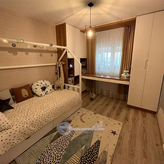 Ap 3 camere D, 2 băi, 76 mp, mobilat și utilat, Frumoasa