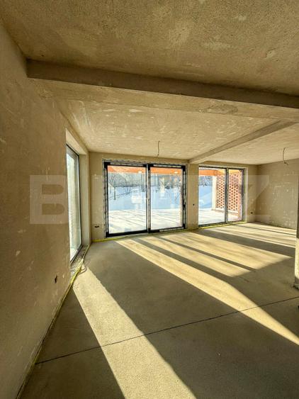 Casa premium semifinisată cu panoramă in Gruia - 7
