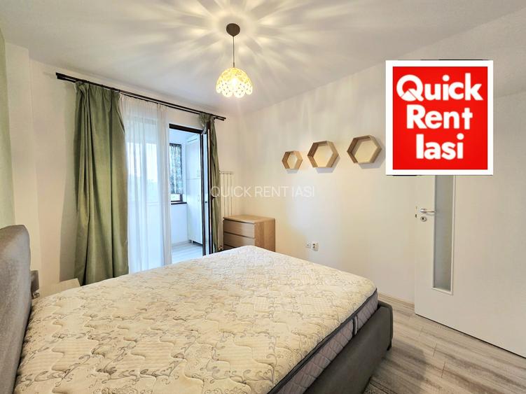 Palas Mall Bloc Nou Modern Apartament 2Camere Open Space De Inchiriat - 9