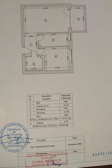 Apartament 2 camere Domenii/ Luxuria