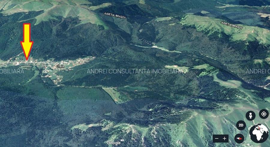 Vanzare 3050 mp teren intravilan in Cheia Prahova cu priveliste superba spre mun - 4