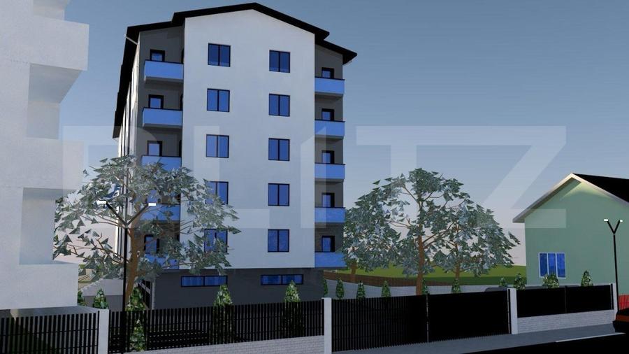 Apartament 3 camere, ansamblu nou, Radauti