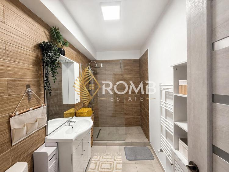 Apartament modern cu 2 camere, 51,4 mp + balcon, parcare inclusă – Str. Fagului.