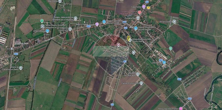 Teren 515 mp cu proiect de casă și autorizație în curs – Bod