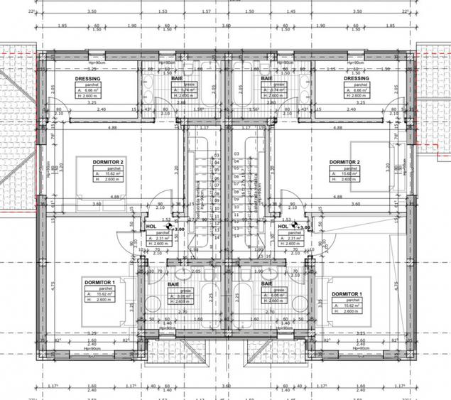 Duplex premium cu design modern | 113 mp util | 3 bai | zid dublu | Mosnita Noua