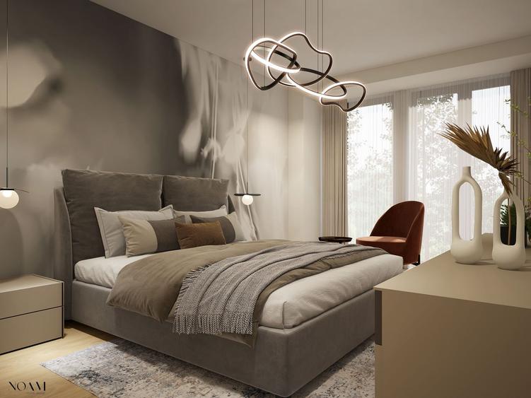 Apartament elegant Dorobanti cu terasa privata si design contemporan
