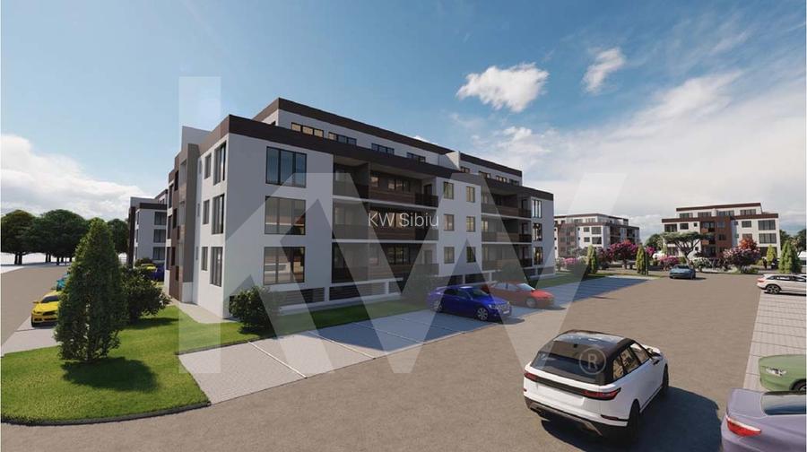 Apartament 3 camere 2 bai - 72mp utili de vanzare balcon etaj 1 Sibiu - 6