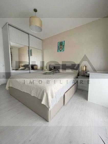Apartament de 2 camere, modern, 53mp, parcare, terasa, zona A.Presecan