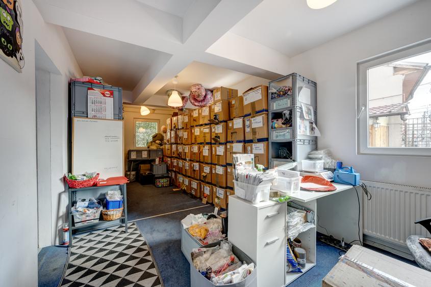 Spațiu comercial stradal 208 mp + casă separată | Bucureștii Noi| Parc Bazilescu