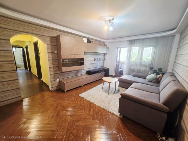 Apartament 4 camere de închiriat | Cantacuzino | Mobilat și utilat
