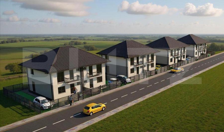 Duplex cu 3 dormitoare, 3 bai si teren de 220 mp la doar 155.000 euro negociabil