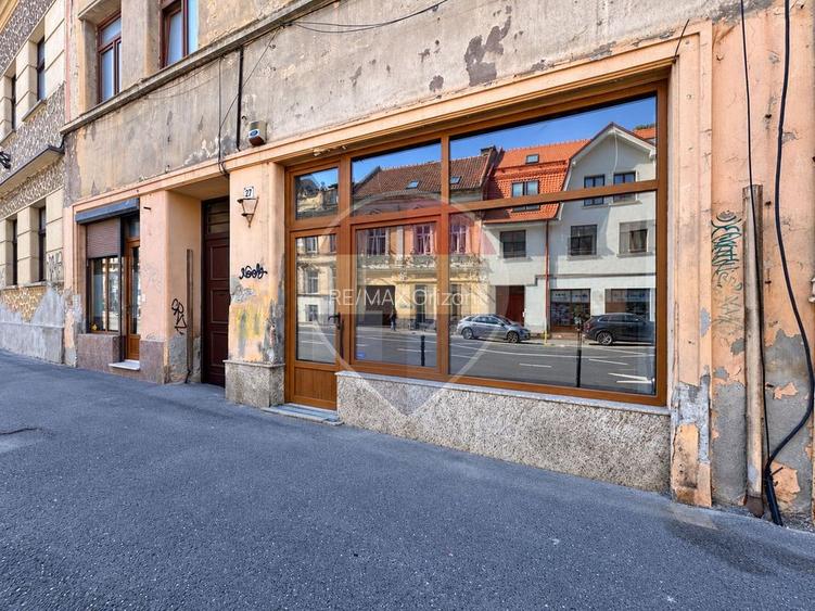 VITRINĂ STRADALĂ | SPAȚIU COMERCIAL | STRADA LUNGĂ | ZONĂ CENTRALĂ