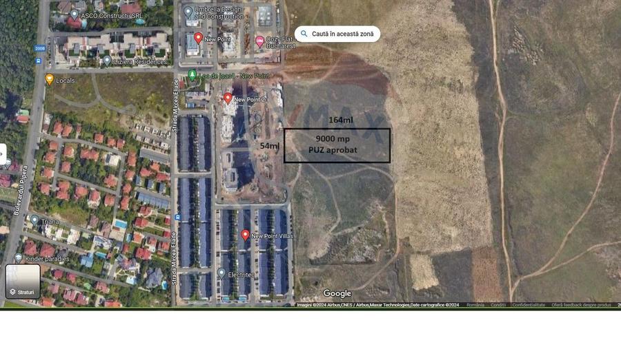 Teren intravilan Pipera North – 9.000 mp cu PUZ Aprobat