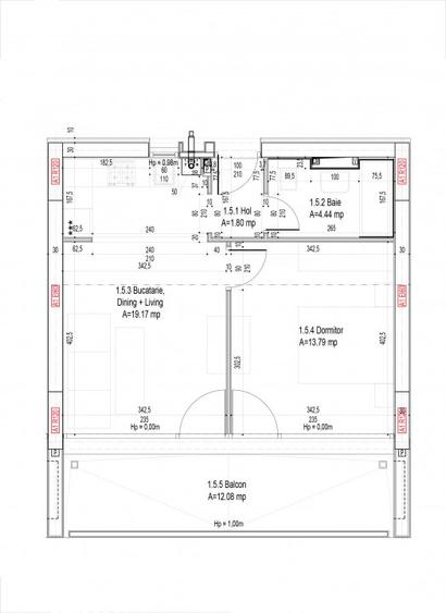 Apartament cu 2 camere Mamaia Nord, mobilat complet, la 250m de Mare