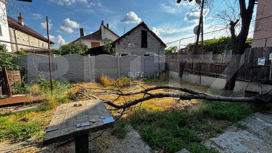 Casă 63 mp, teren 175 mp intravilan, toate utilități, zona Brestei - 2