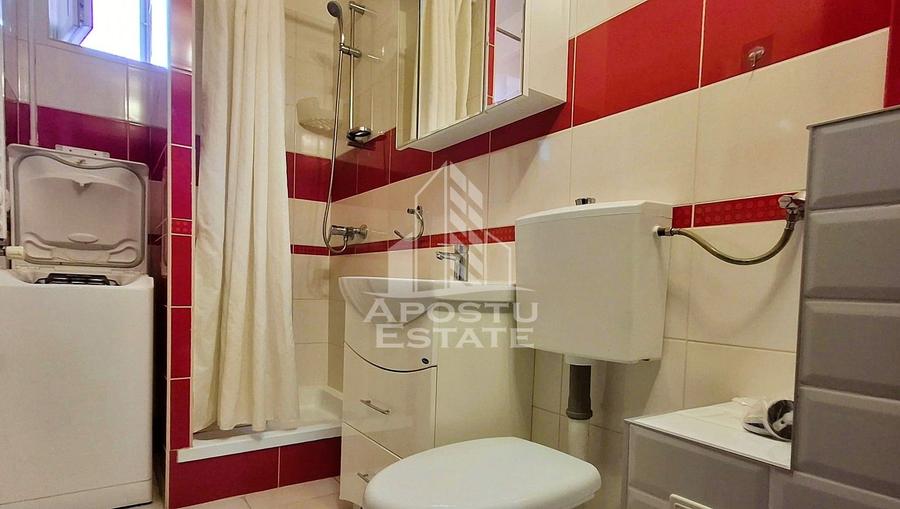 Apartament 1 camera,Decomandat,38 mp, mobilat