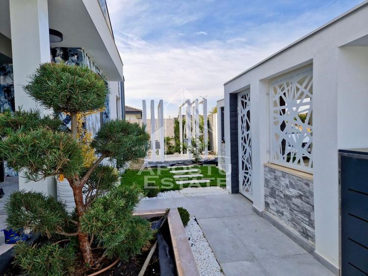 Casa individuala moderna cu 4 camere,2 bai, in Mosnita