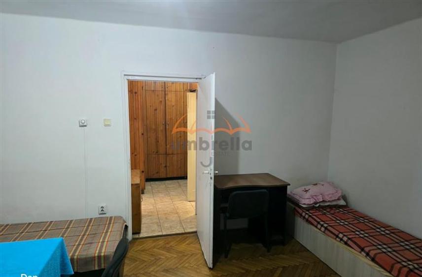 Apartament de inchiriat 2 camere,semidecomandat 46m², et.1/4, parcare