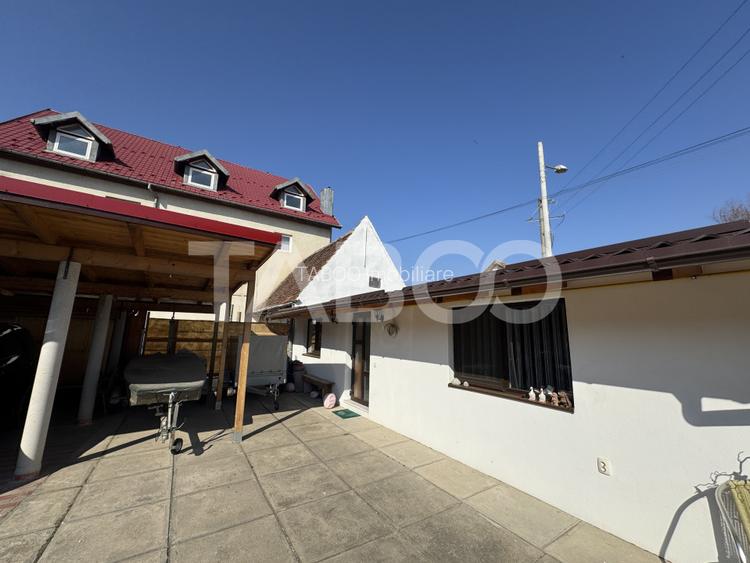 Casa individuala si apartament 2 fronturi teren 584 mp Turnisor Sibiu - 4