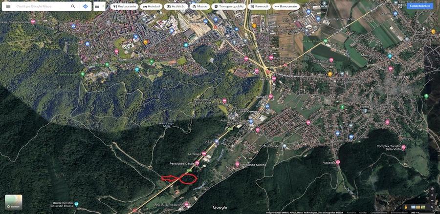 Teren Construcții intravilan de 44000 mp, în Timișu de Jos