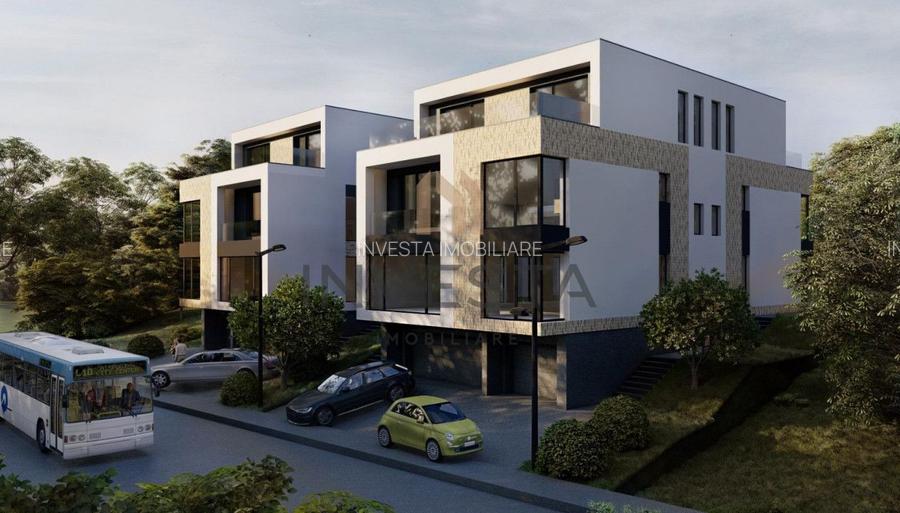 Apartament 4 camere in imobil tip vila,121.74 mp utili + terasa 28 mp! - 2