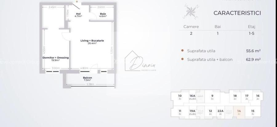2 camere MTM Pipera Lake I Rond OMV I Complex Premium - 2