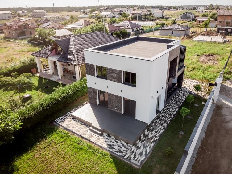 VILA INDIVIDUALĂ / P+1E / CURTE 500 MP / CURTE 330 MP / LUX / Branesti / 2025