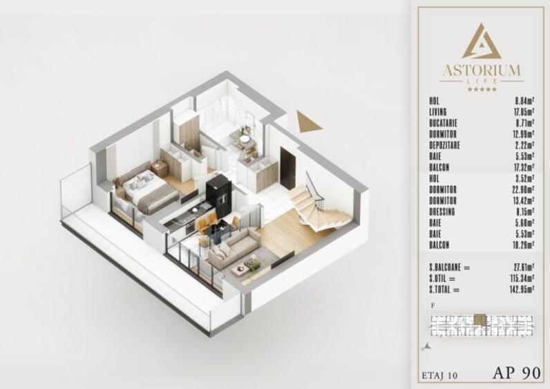 Apartament 4 Camere Moderne în Complex Rezidențial de Lux | Comision 0%