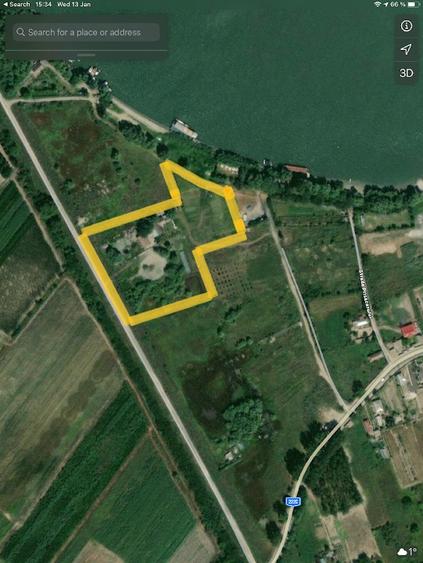 Proprietar vând 2,6 ha de teren parcelat, lângă Dunăre la Nufăru, Tulcea