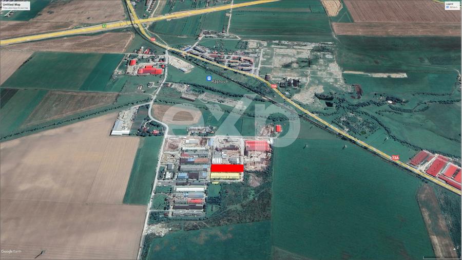 Hala industriala 2000 mp + teren 2776 mp | Rasnov – zona industriala Chimica