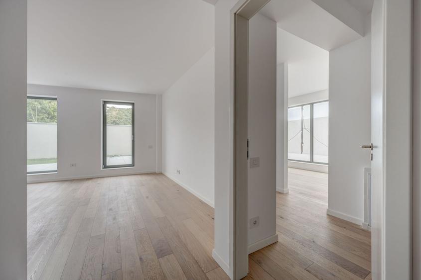 Apartament 4 camere cu gradina, bloc boutique, Timpuri Noi